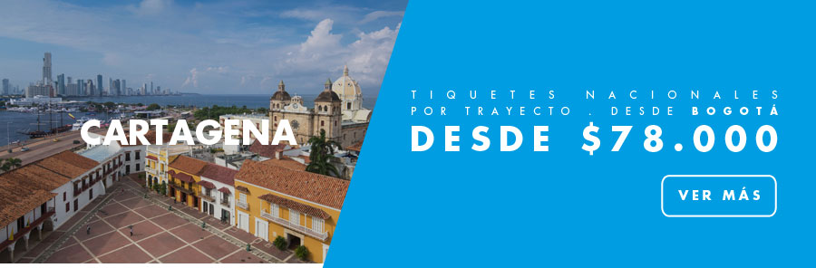 tiquete cartagena