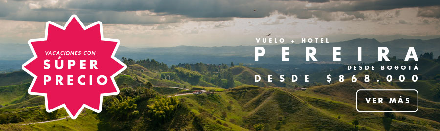 vuelo+hotel pereira