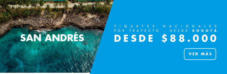 tiquete san andres